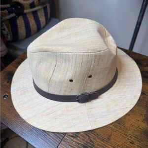 Henschel Hat Company Oakridge Woven Linen Safari Hat Size Medium
